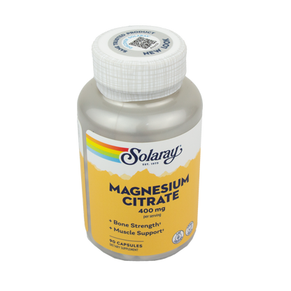 Solaray - Magnesium Citrate 400 MG