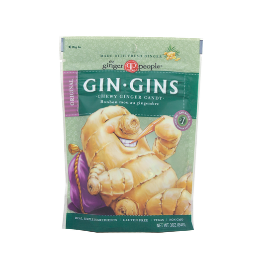 The Ginger People - Gin Gins Chewy Ginger Candy (3 oz)