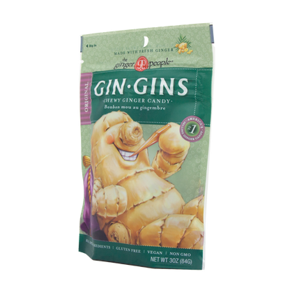 The Ginger People - Gin Gins Chewy Ginger Candy (3 oz)