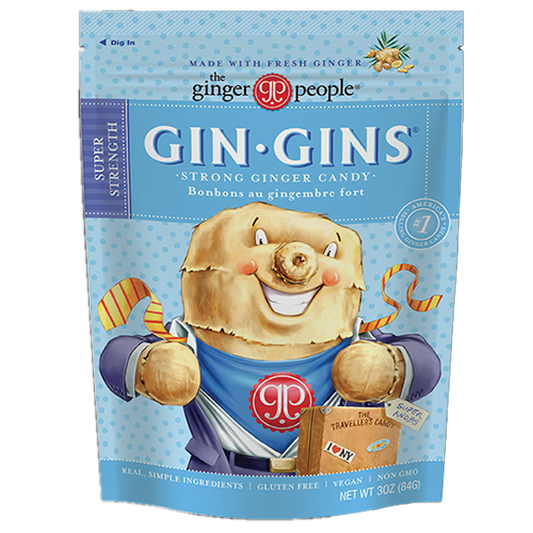 The Ginger People - Gin Gins Super Strength Ginger Candy