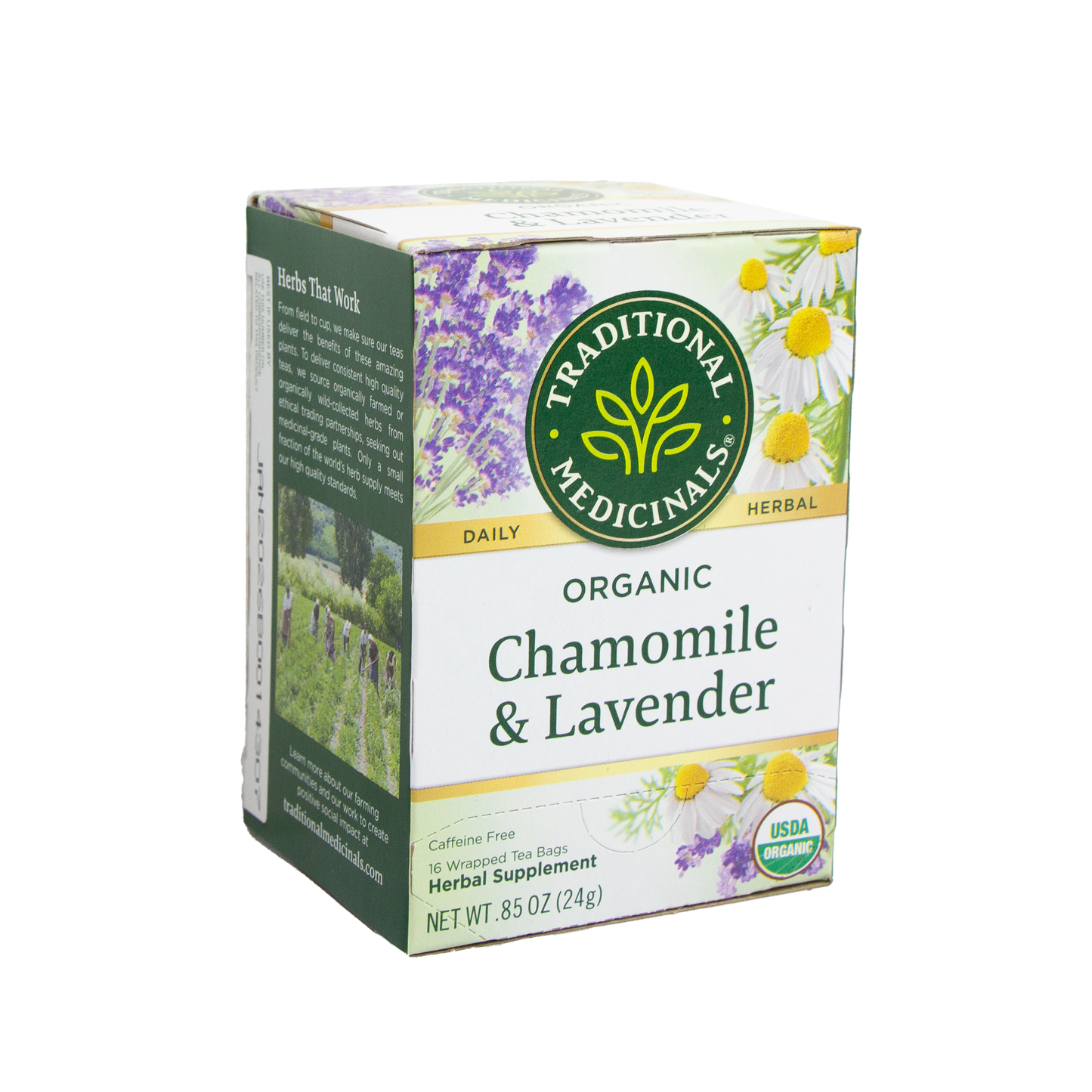 Traditional Medicinals - Organic Chamomile & Lavendar