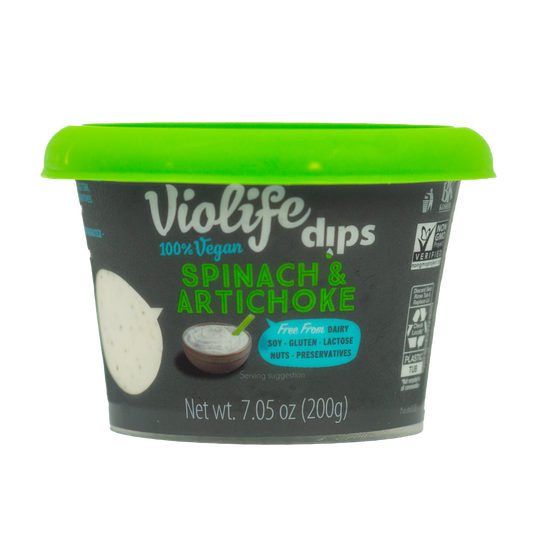 Violife Dips - Spinach Artichoke (Store Pick-Up Only)