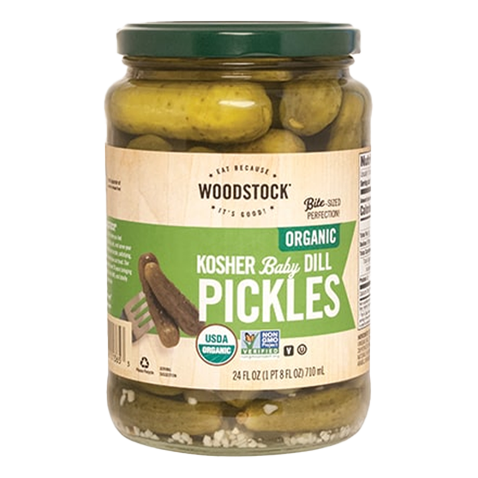 Woodstock - Organic Kosher Baby Dill Pickles (Store Pick-Up Only)